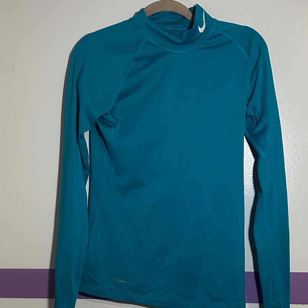 Nike Turquoise Long Sleeve Top